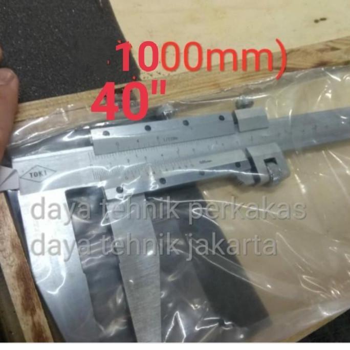 sigmat toki 1 meter 1000 - vernier caliper toki - bukan merek mitutoyo