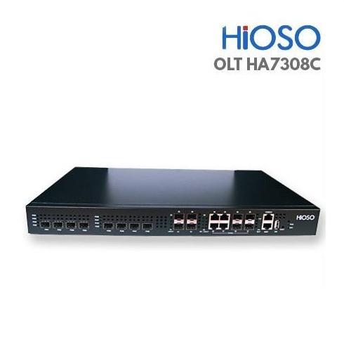 HIOSO OLT EPON HA7308C 8 PON Ports  -  Non SFP  - HA7308 C