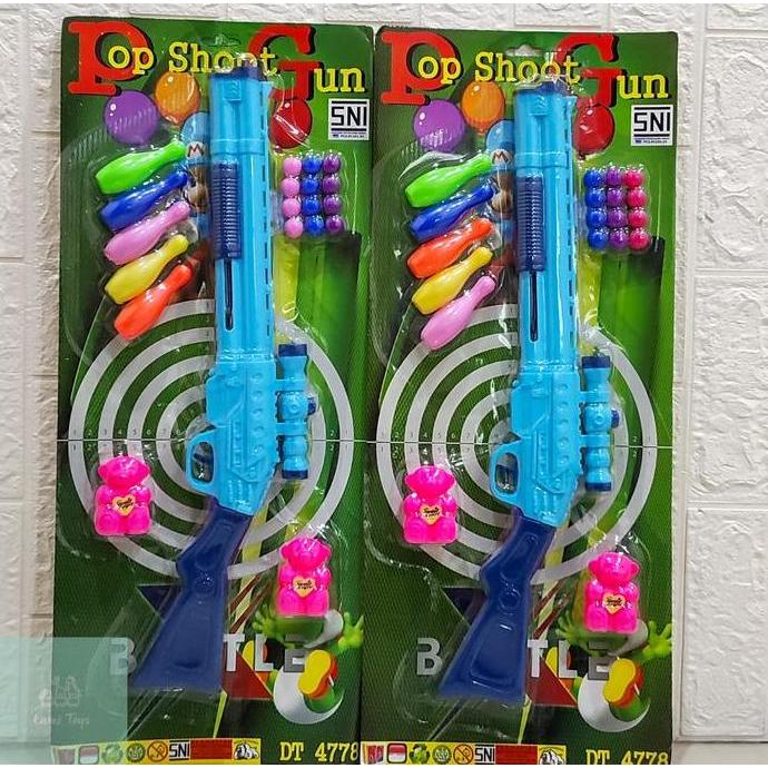 Mainan Anak Shoot The Balloons Bowling DT4778