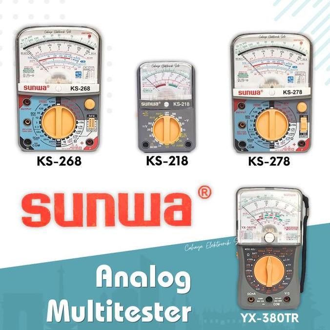 Multitester Multimeter Analog Winner 268