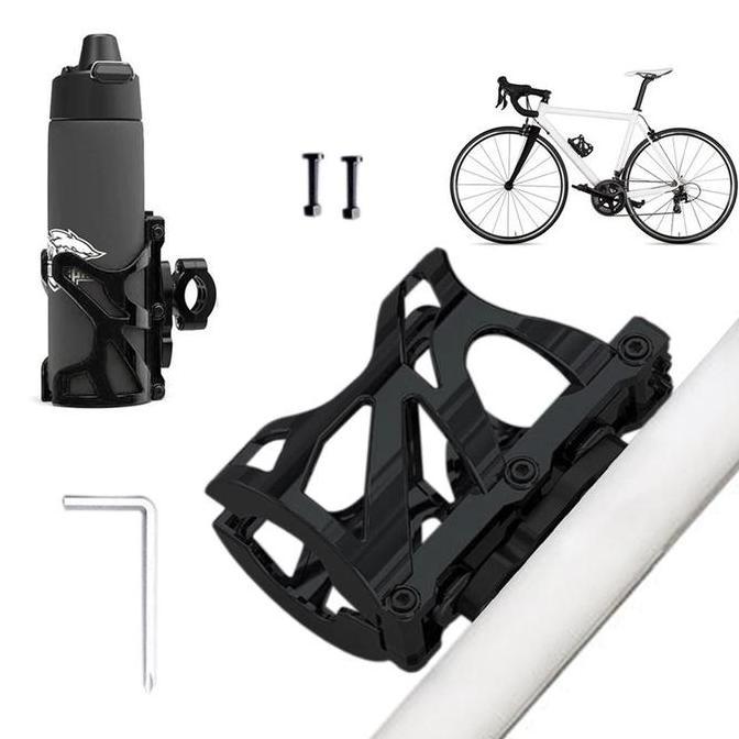 Rak Holder Botol Minum Motor Dudukan Tempat Minum Sepeda Bottle Cage Trolley Bottle Bracket Cage [te