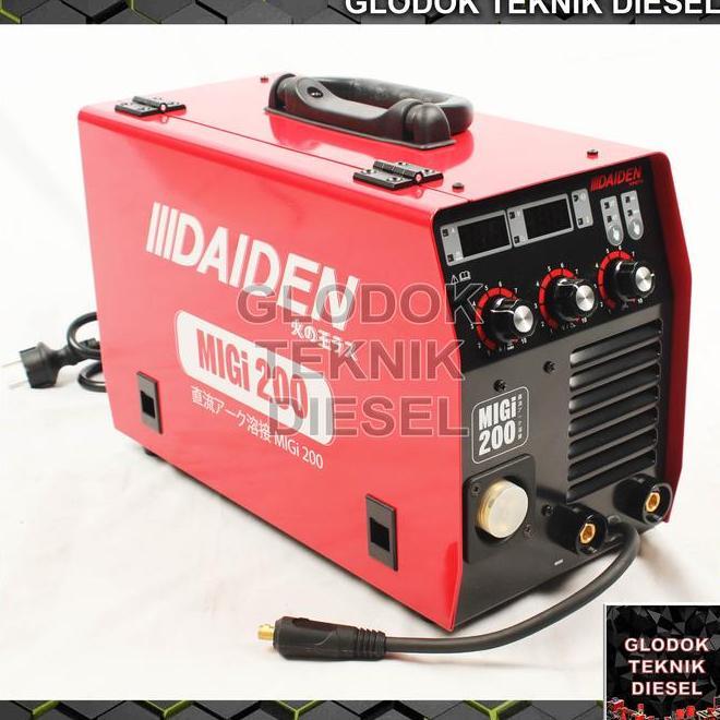 Mesin Las Daiden Migi 200 / Travo Las Inverter Co2 Daiden Mig Migi 200