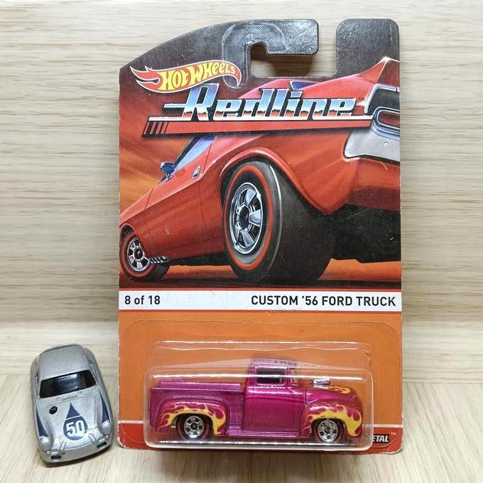 hot wheels custom 56 ford truck Redline