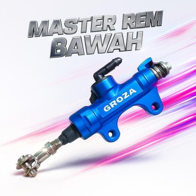 Master Rem Belakang Groza Untuk Motor Sport & Bebek Original