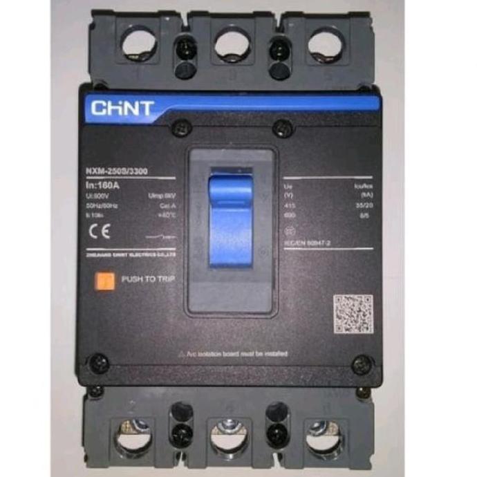 Mccb Chint 160A 3P Nxm-250S/3300