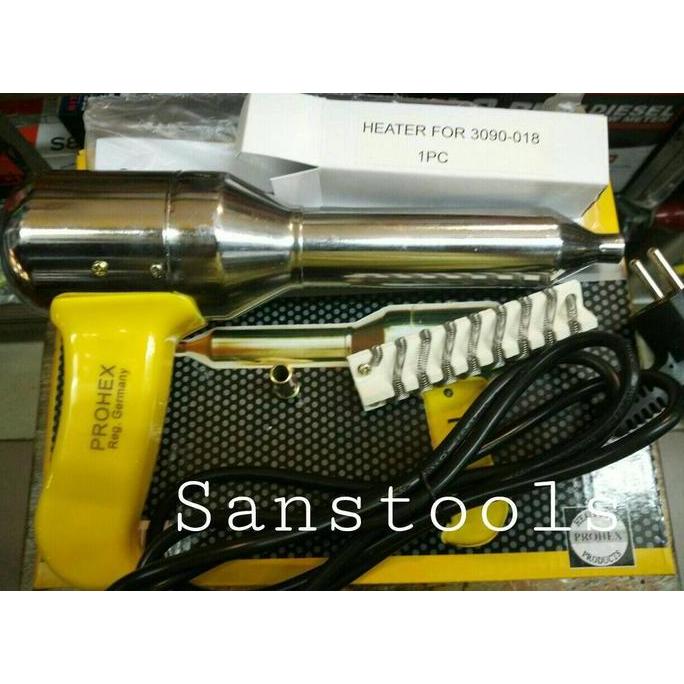 plastic welding / las plastik / heat gun