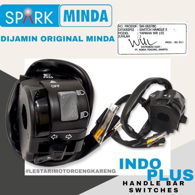 MINDA SAKLAR TOMBOL HOLDER HAZARD SAKLAR SEIN WR155 WR 155 BISA DIRUBAH UNTUK VIXION R R15 V3 XRIDE 