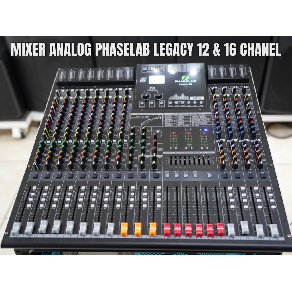MIXER ANALOG PHASELAB LEGACY 12 16 CHANEL