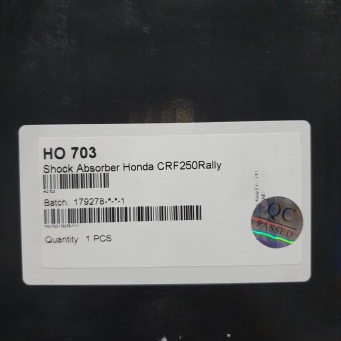 Shockbreaker OHLINS HO 703 Honda CRF 250 Rally