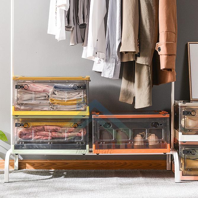 Kotak Lipat Storage Box Lipat Folding Container Box Tempat Baju Lemari Baju Plastik