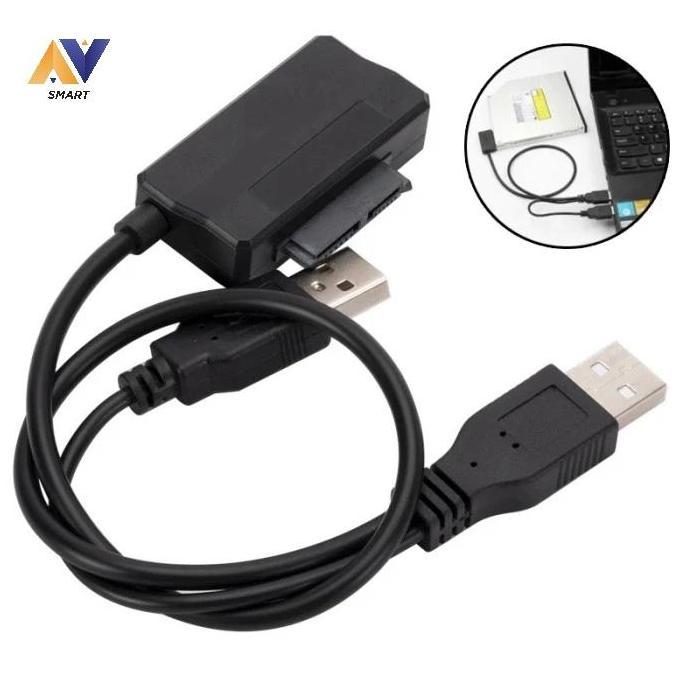 USB 2.0 TO SATA ADAPTER CABLE for CD ROM / HDD CADDY TERBAIK