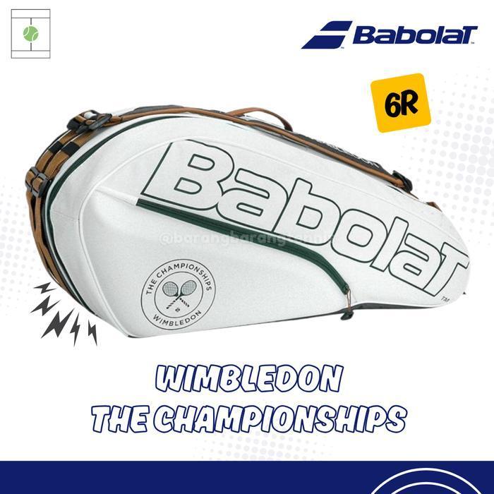 Tennis Bag Babolat 6R Wimbledon Champion | Tas Tenis Terlaris Best Quality 100% Original