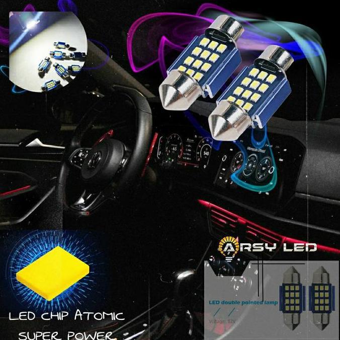 ARSYLED Lampu Led Plafon Mobil Kabin 31 ARTBLUE Xpander Avanza Calya Sigra Car
