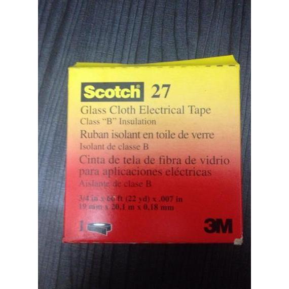 3M Scotch 27 Glass Cloth Electrical Tape