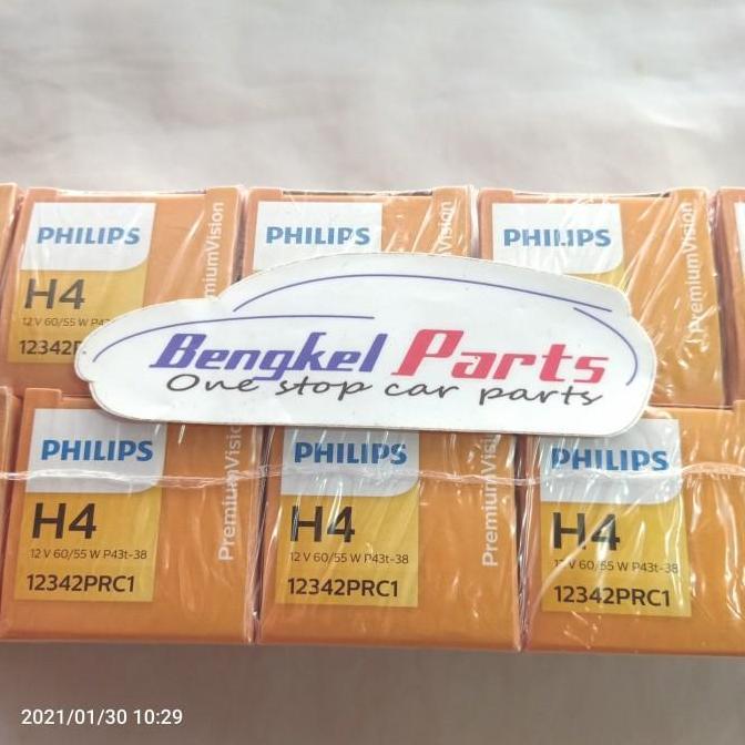 Bohlam Halogen H4 Philips 60/55W