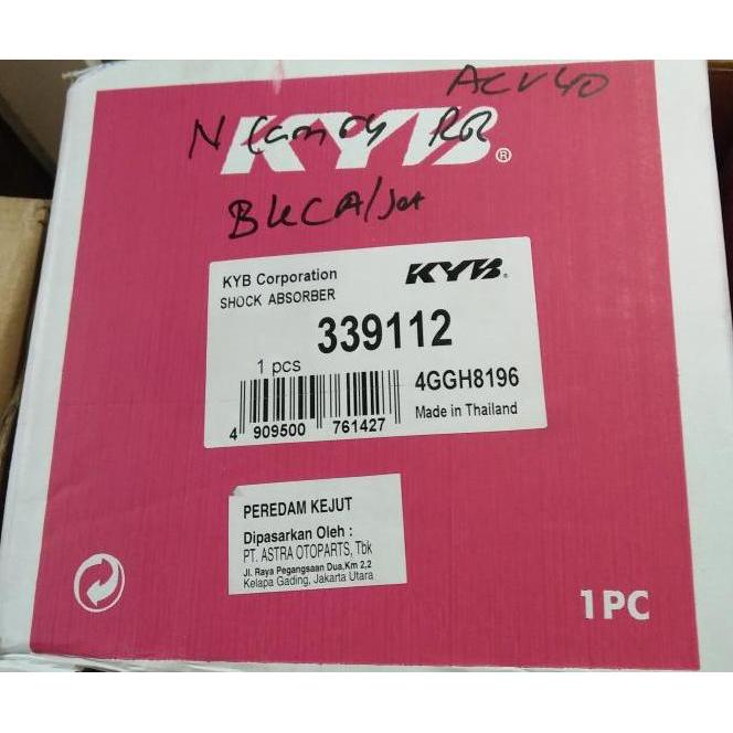 Shock Breaker / Absorber Belakang New Camry ACV40 2008 Kayaba