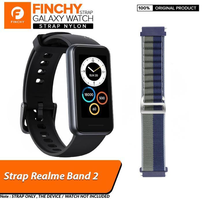 Finchy Nylon Strap Realme Band 2 Quick Release Replacement Wristband Terlaris Best Quality 100% Orig
