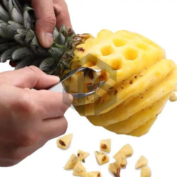 New- PENGUPAS NANAS STAINLESS ALAT KUPAS BUAH NANAS
