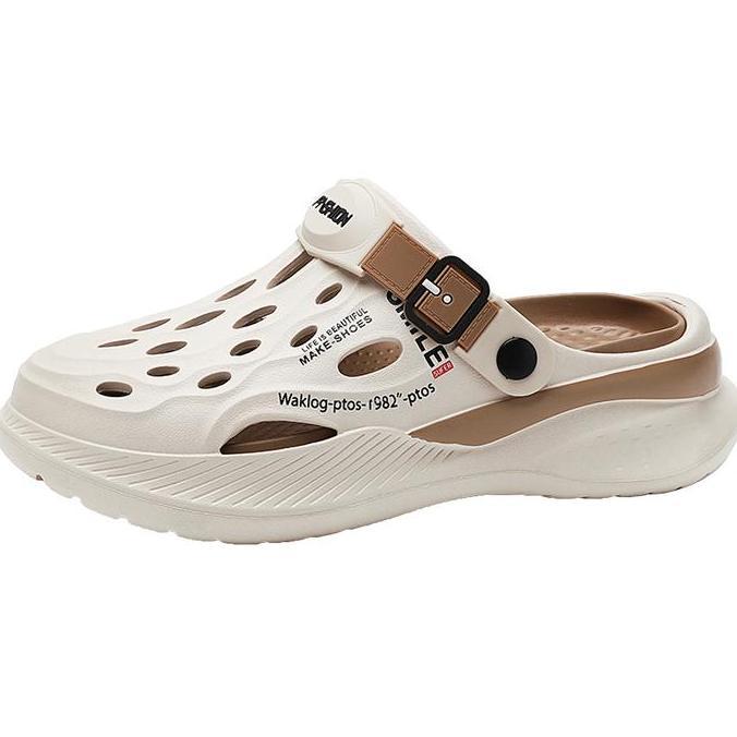 MPH Cross Sandal Pasangan Baru 2025 Sepatu Kepala Besar Sandal Rumah Sol Lembut Anti Selip Anti Bau 