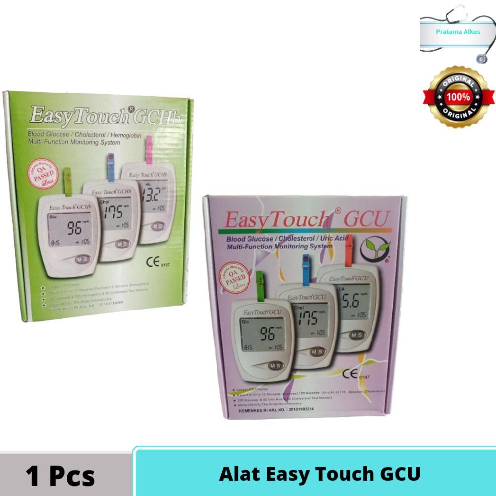 Alat Easy Touch GCU / GCHB Alat Hemoglobin ET Hb Alat Gula Darah