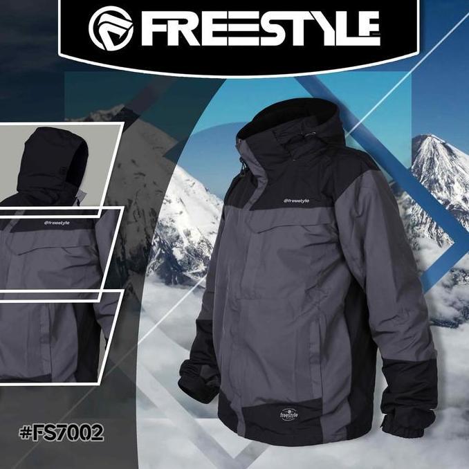 Jaket Outdoor Waterproof Freestyle Jaket Gunung Jaket Parasut Pria