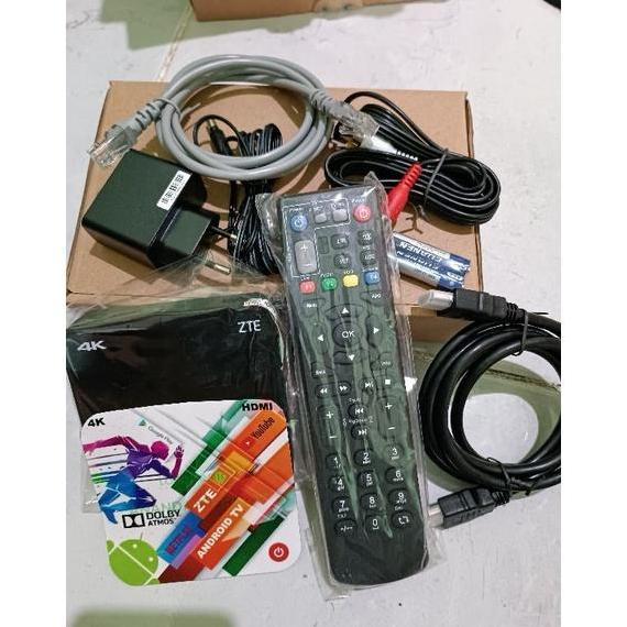 New- ANDROID TV BOX Root dan FULL APLIKASI/ 2Gb Android 10