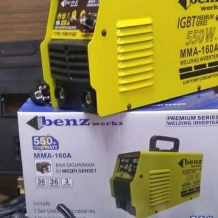 MESIN LAS LISTRIK BENZ MMA-160 BT 550 WATT