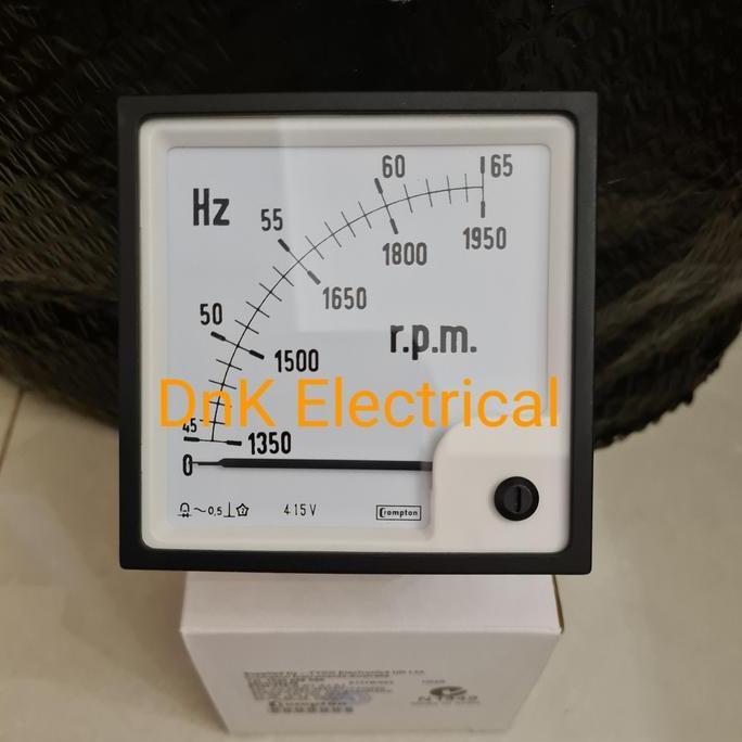 Frekuensi/Frequency/HZ Meter RPM merk Crompton Terlaris