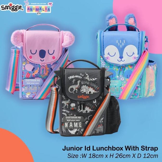 Terbaru Lunchbag Smiggle Tas Bekal Makan Anak Sekolah Koala Animal Bunny Dino