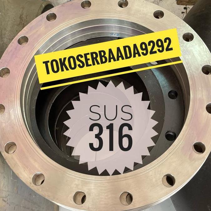 Flange Jis 10K Ss316 , Flange Stainless 316 Jis 10K 8" Inch Dn200