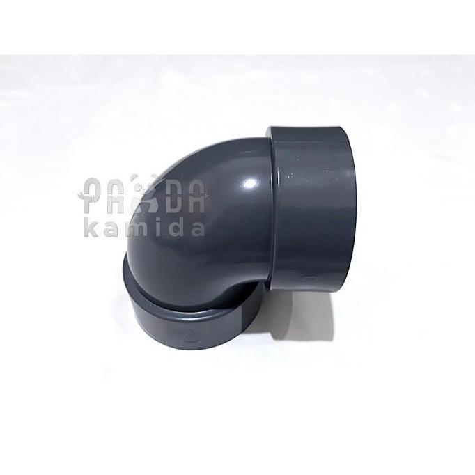 (75 Pcs) Grest Knee 3" L Pipa 3 Inch Knie Keni 3 Elbow Pvc 3 Inch Paralon