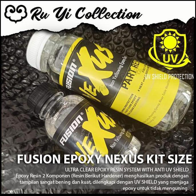 FUSION EPOXY NEXUS 375 GR / RESIN EPOXY ANTI UV NON YELLOWING