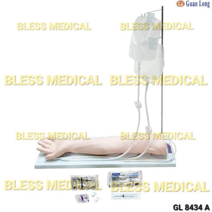 MANIKIN LENGAN INFUS/MANEKIN PHANTOM ALAT PERAGA GL 8434A GUAN LONG ORIGINAL DAN TERPERCAYA