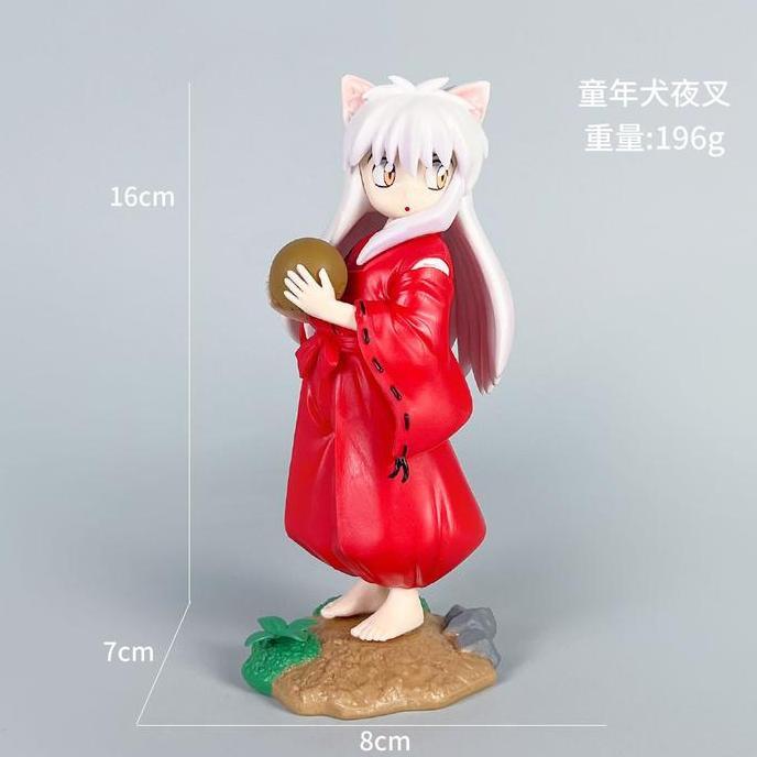 INUYASHA SESHOMARU CHILDHOOD ACTION FURE PVC