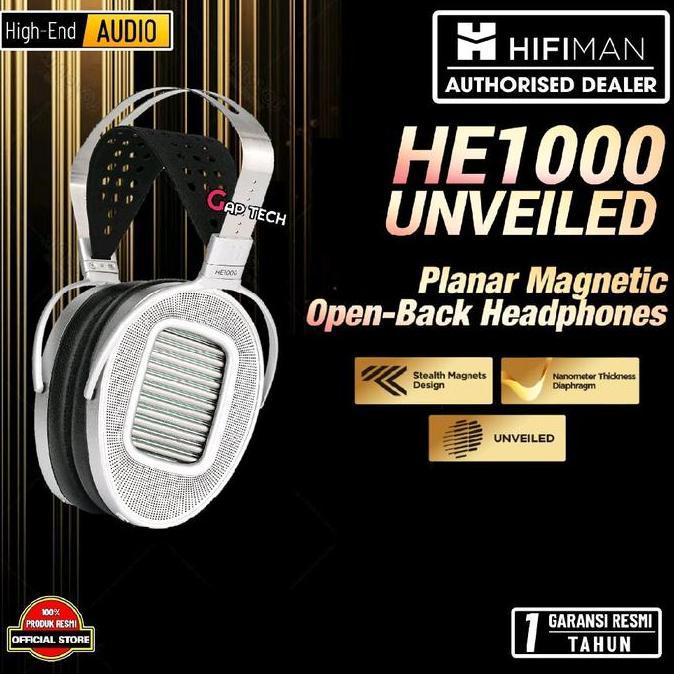 Hifiman HE1000 / HE-1000 / HE 1000 Unveiled Hi-End Planar Magnetic Open-Back Headphones
