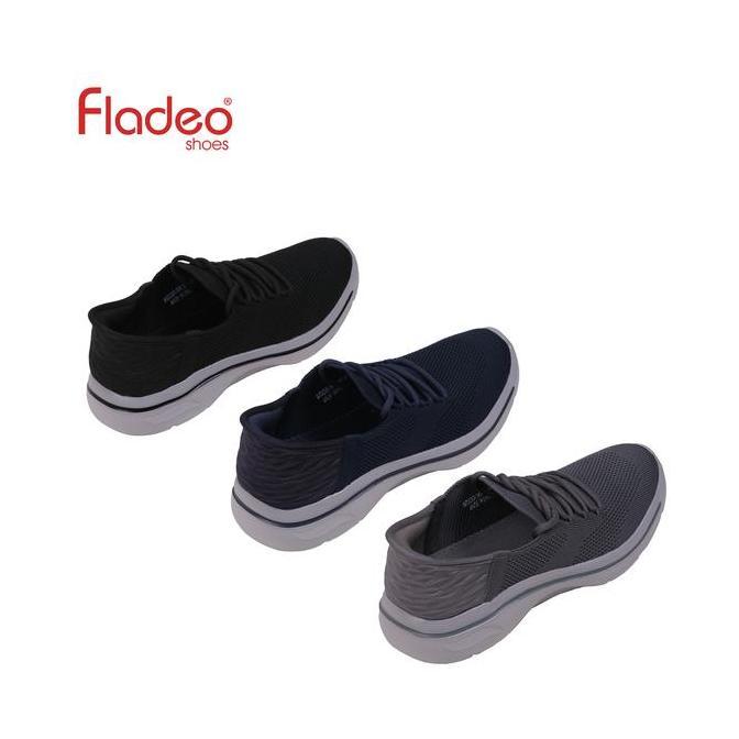 Fladeo B24/Mss203-1Rn/Sepatu Sneakers Tali Pria [ Sneakers Shoes ]