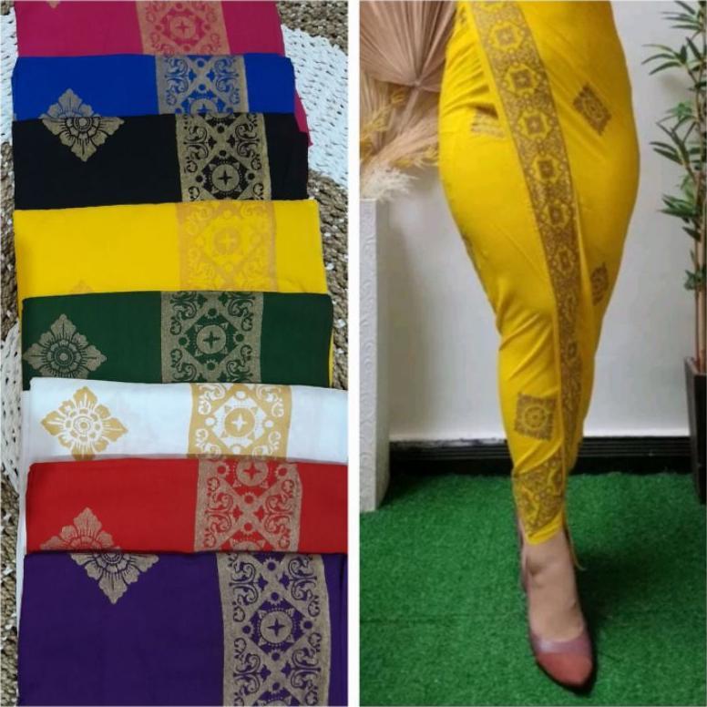 [ anomancollection ] Kamen lembaran motif prada bali // kain prada bahan rayon halus