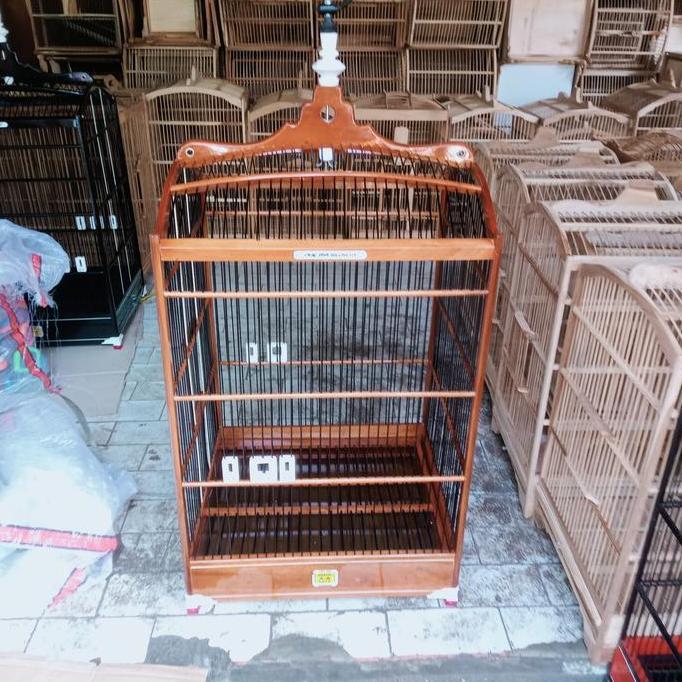 Sangkar/Kandang Kotak Oriq No 2 Coklat Tua Terbaru (Gojek/Grab)