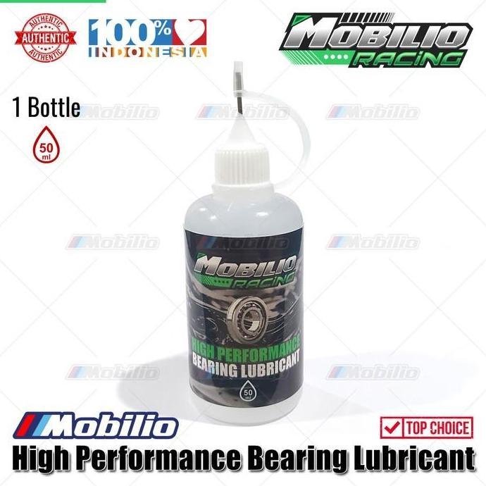 Mobilio Racing High Performance Bearing Lubricant 50Ml Pelumas Rc Ball Joint Rod End Oil