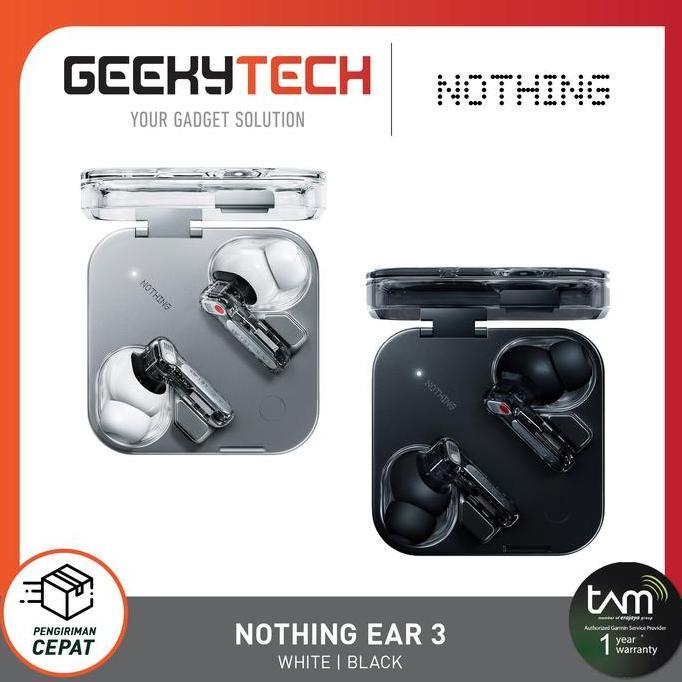 Nothing Ear (3) - Nothing Ear 3 - TWS - Garansi
