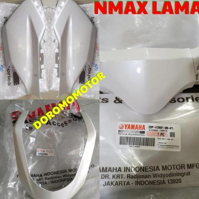 Paket Cover Body Depan Nmax Old Lama Putih Original Ygp