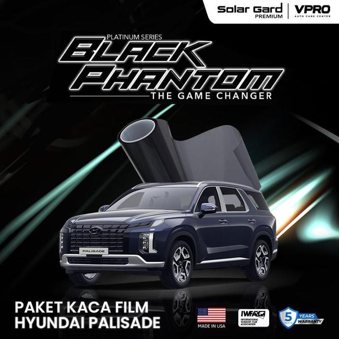 Solar Gard Kaca Film Mobil Black Phantom - Hyundai Palisade