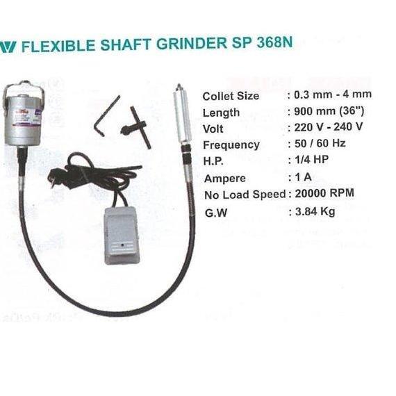 KEITH Flexible Shaft Grinder - Wipro SP368N