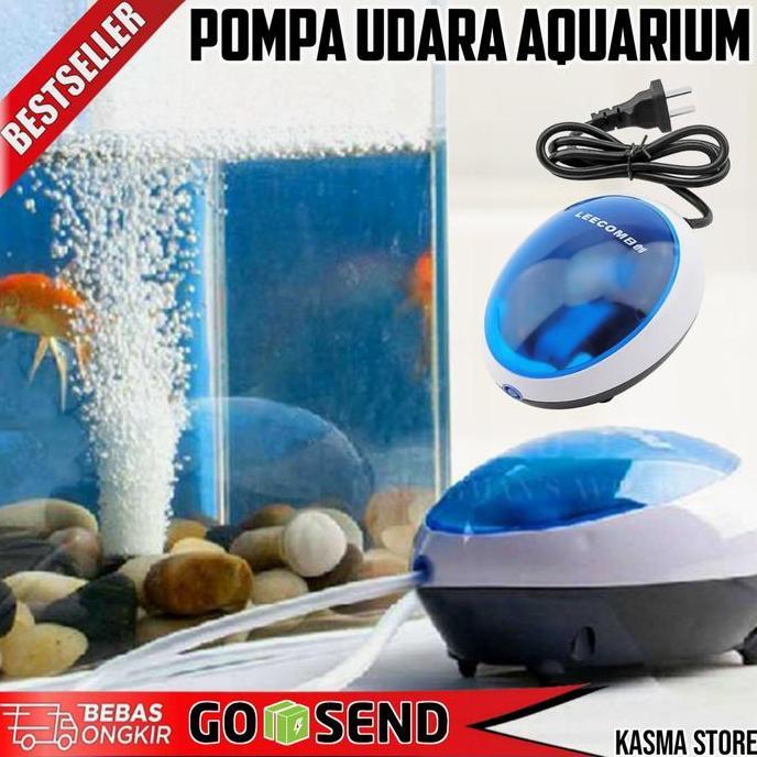 WRIGHTS Pompa Air Udara Aquarium mini Aerator oksigen aquarium 1,5W