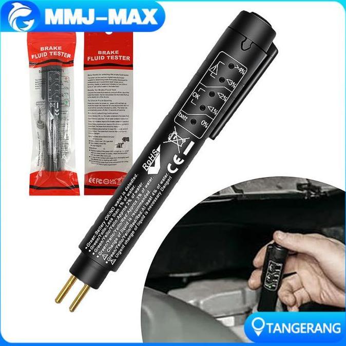 GALGALI Penguji Oli Rem Mobil, Alat Uji Oli Rem Mobil, Pengujian Kualitas Oli Rem Mobil 5 Indikator 