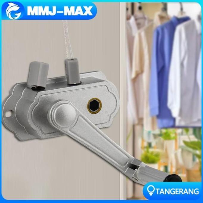 GALGALI Engkol Jemuran Baju Lifting Kanopi Sliding Hanger Jemuran Lifting Baju Alumunium Langit-lang
