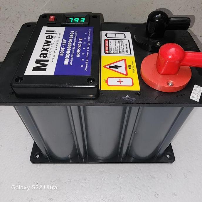 NARA capasitor bank Maxwell usa 500 farad 16volt