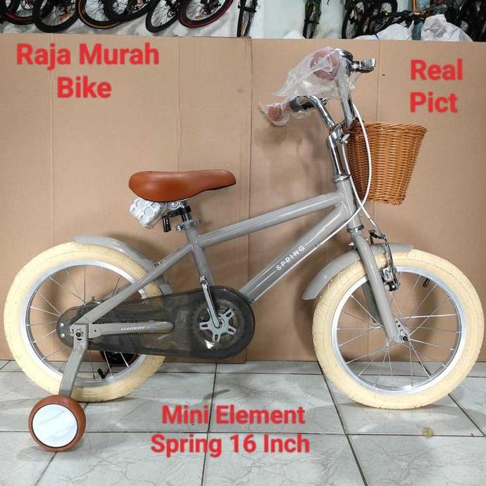 Sepeda Anak Mini 16 Inch Element Spring Sepeda Anak Perempuan Element Spring 16 Inch
