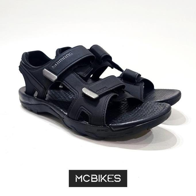 Shimano Sh-Sd501 Spd-Compatible Cleat Cycling Sandal - Black