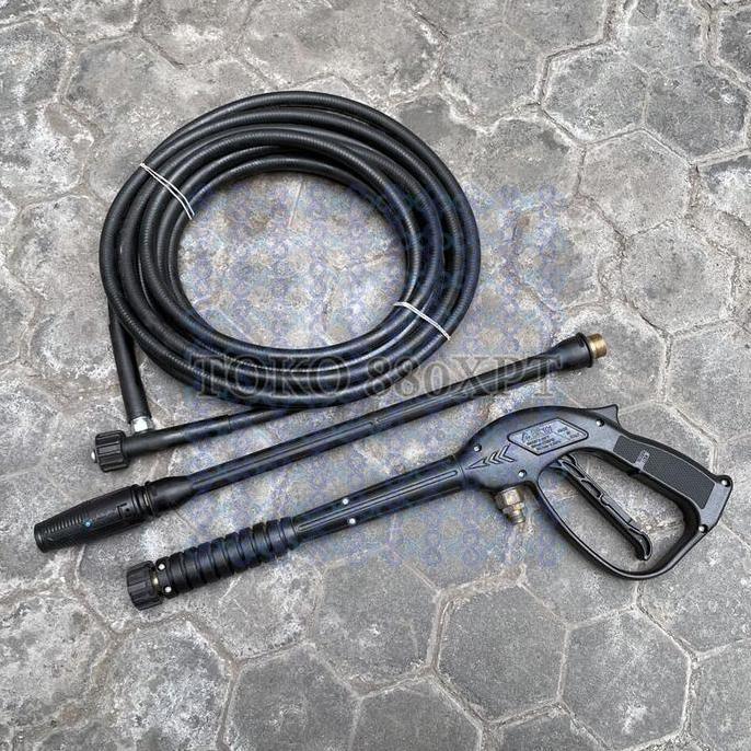 :<:<:<:<] Hose Selang Pistol Nozzle Set Annovi Reverberi Blue Clean 610 Pressure Washer Jet Cleaner 